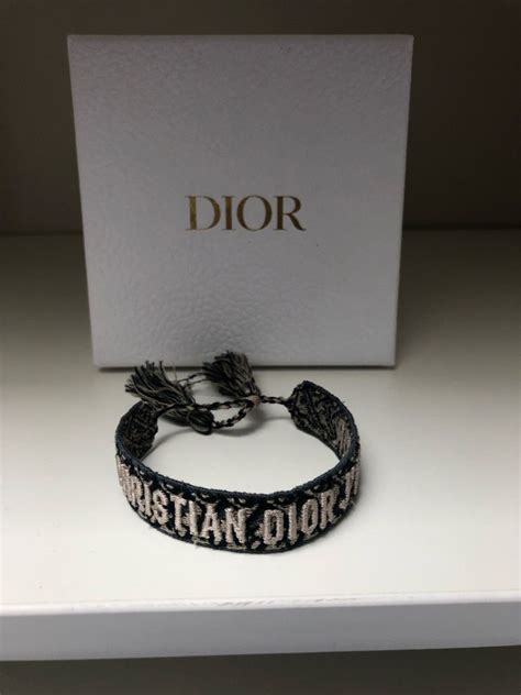 bracelet cuir dior|christian dior studded friendship bracelet.